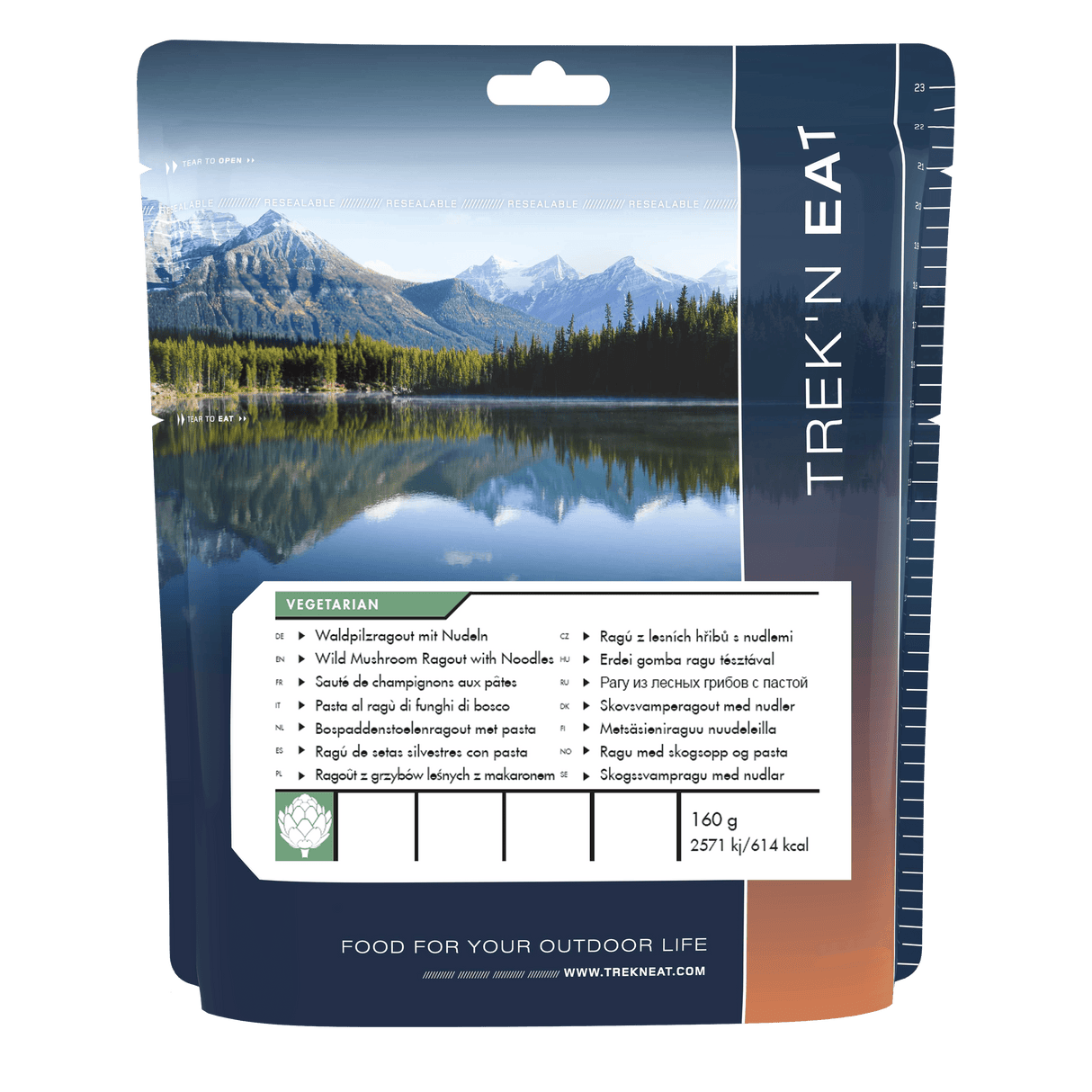 TREK'N EAT Pasta al ragù di funghi selvatici