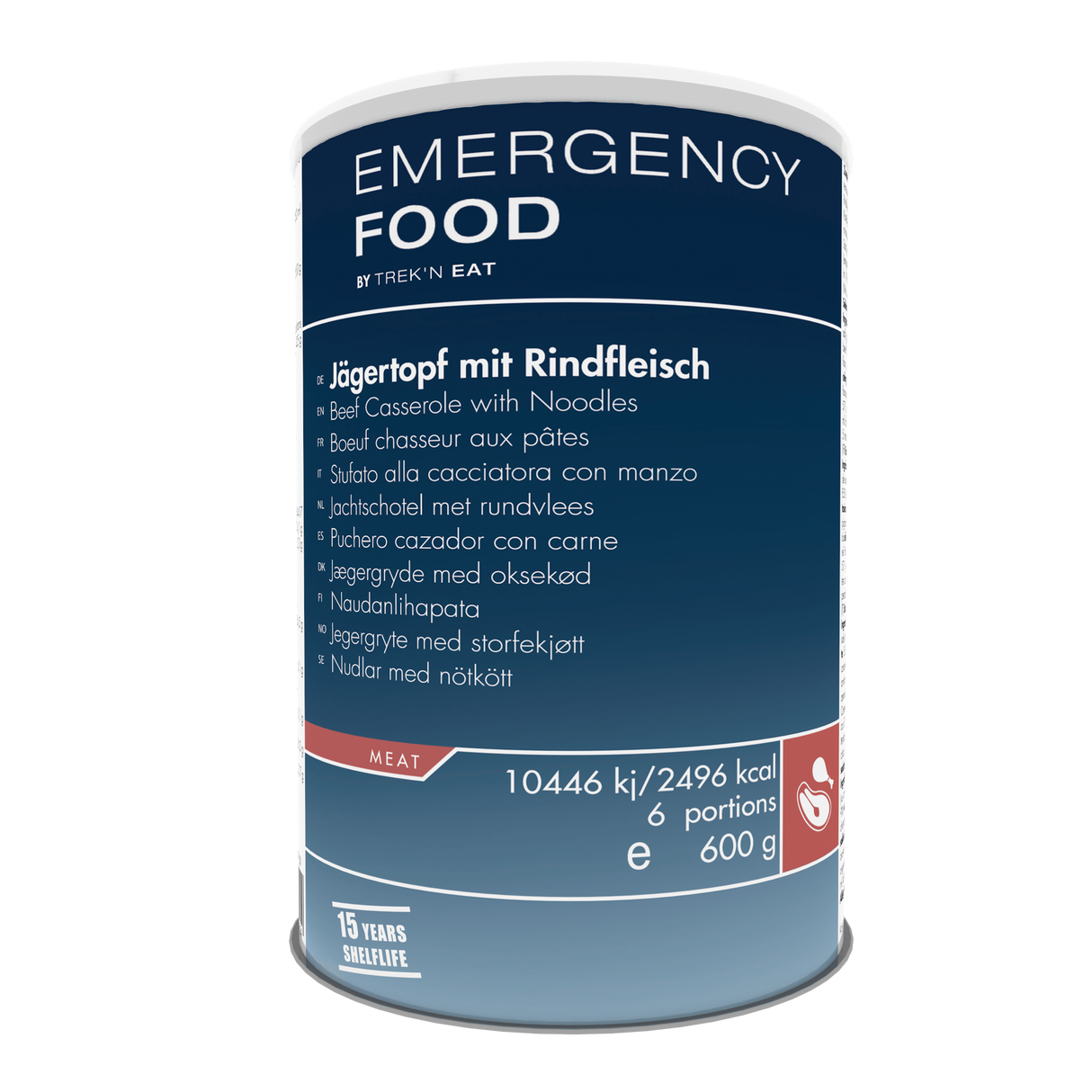 EMERGENCY FOOD Stufato alla cacciatora con manzo