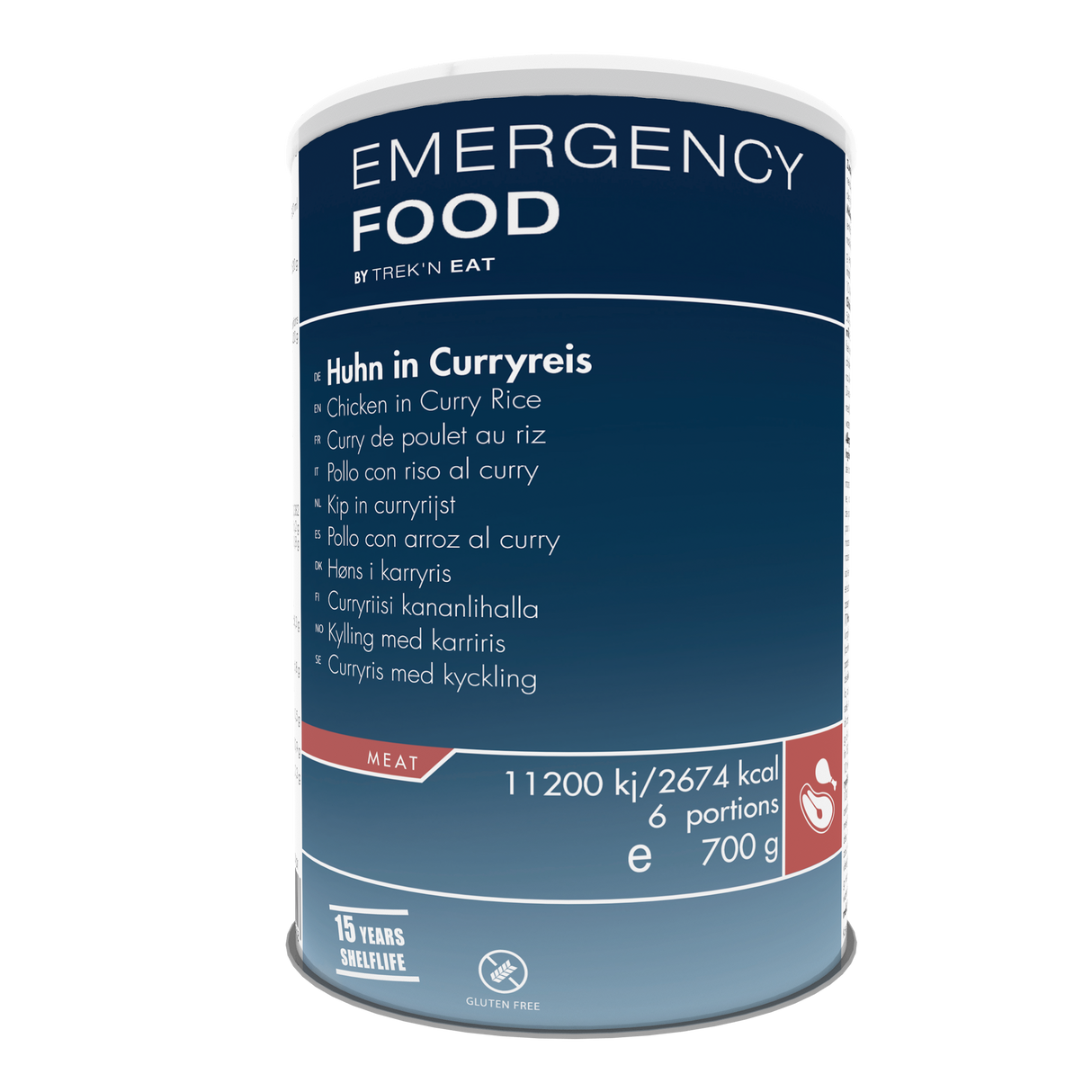 EMERGENCY FOOD Pollo in riso al curry