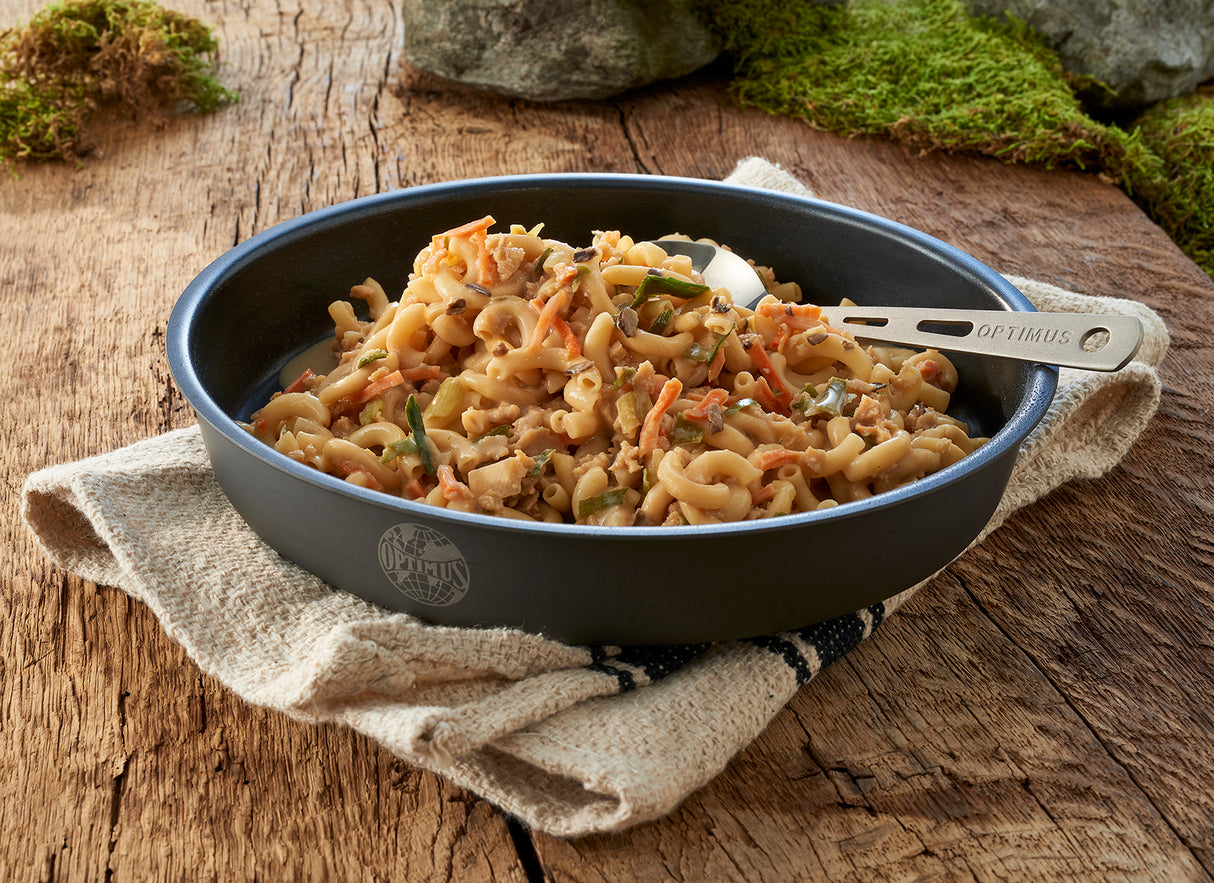 EMERGENCY FOOD Ragù di funghi selvatici con pasta