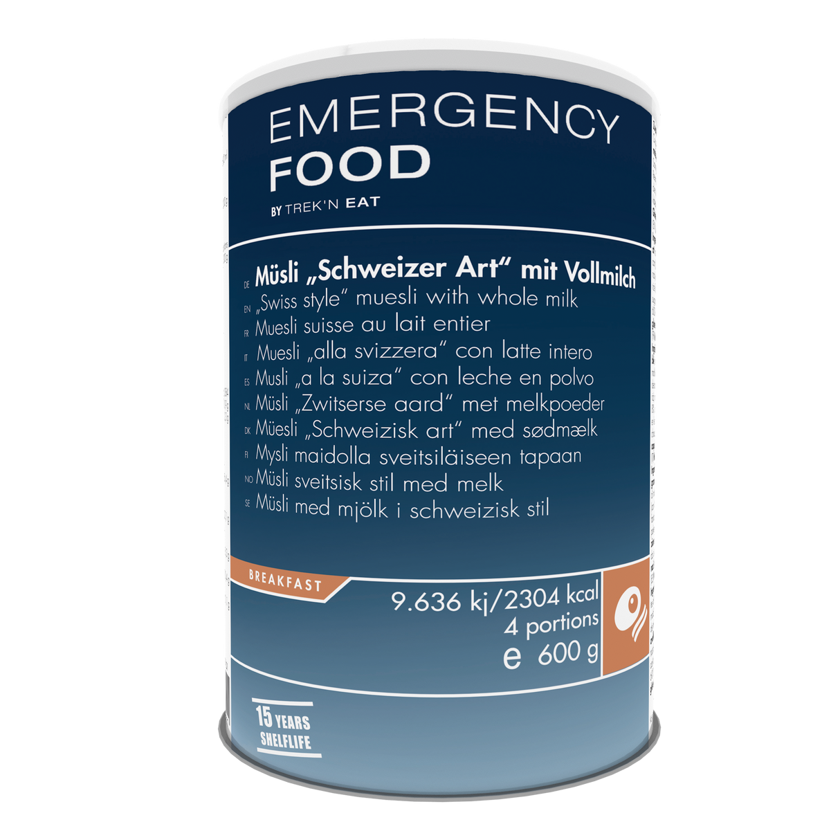 EMERGENCY FOOD Muesli Swiss style