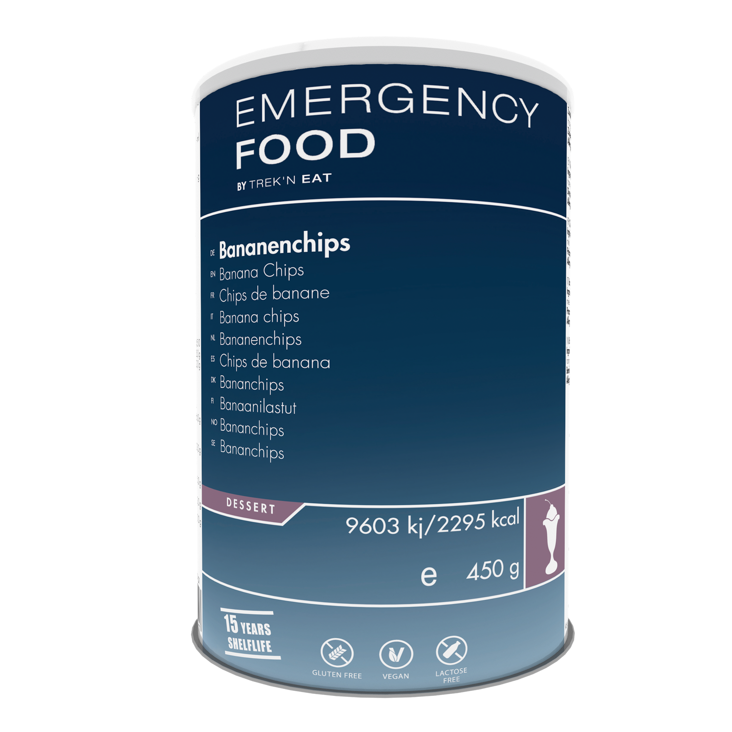 EMERGENCY FOOD Chips di banana