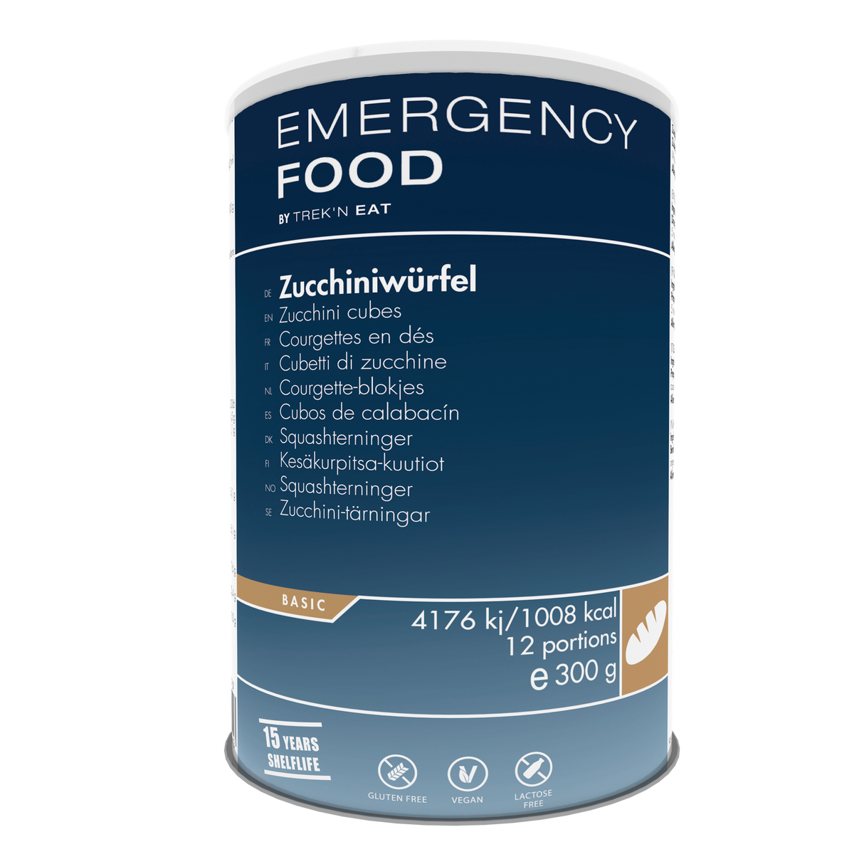 EMERGENCY FOOD Cubetti di zucchine