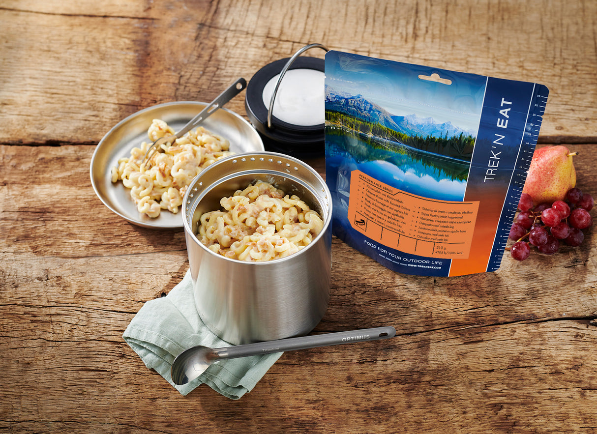 TREK'N EAT Tagliatelle al formaggio con cipolle fritte PS1000+