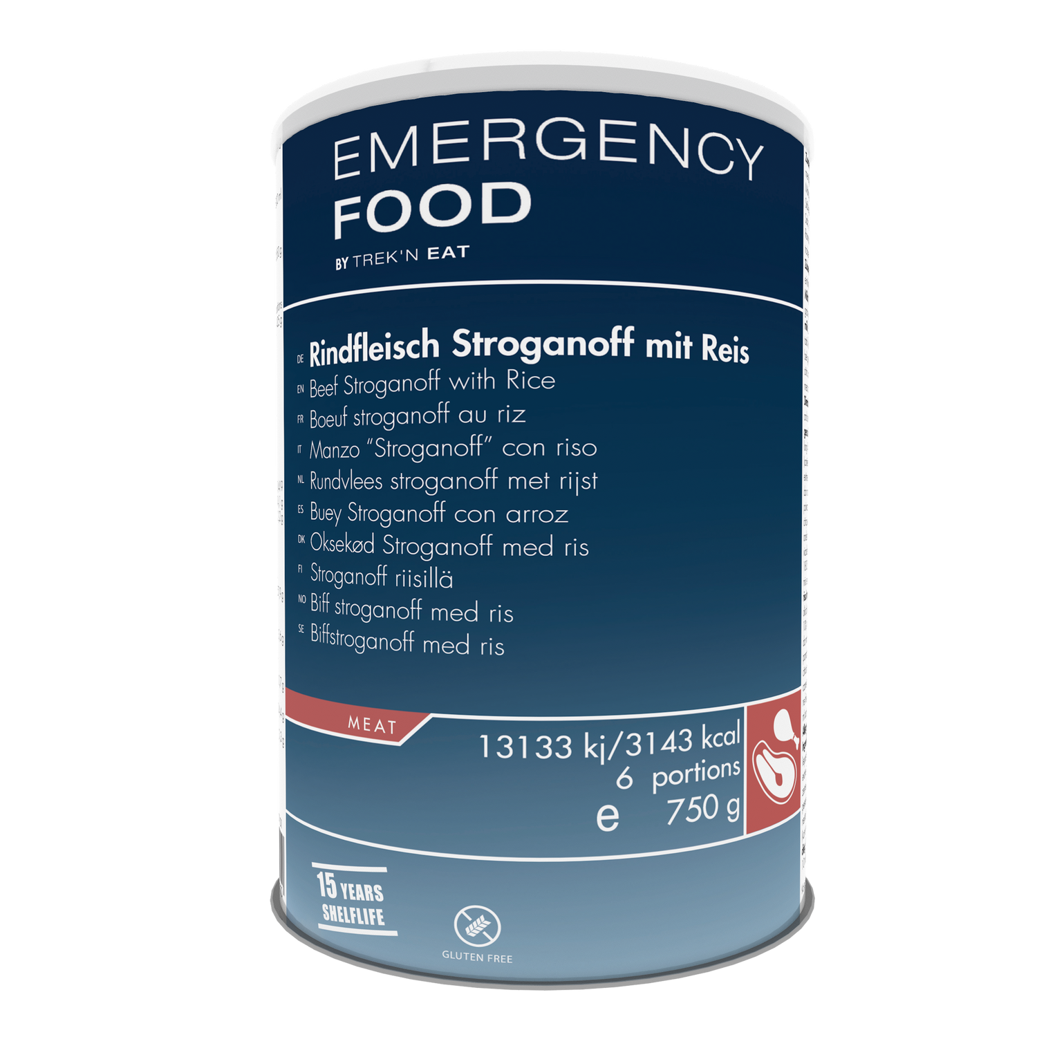 EMERGENCY FOOD Manzo alla Stroganoff con riso