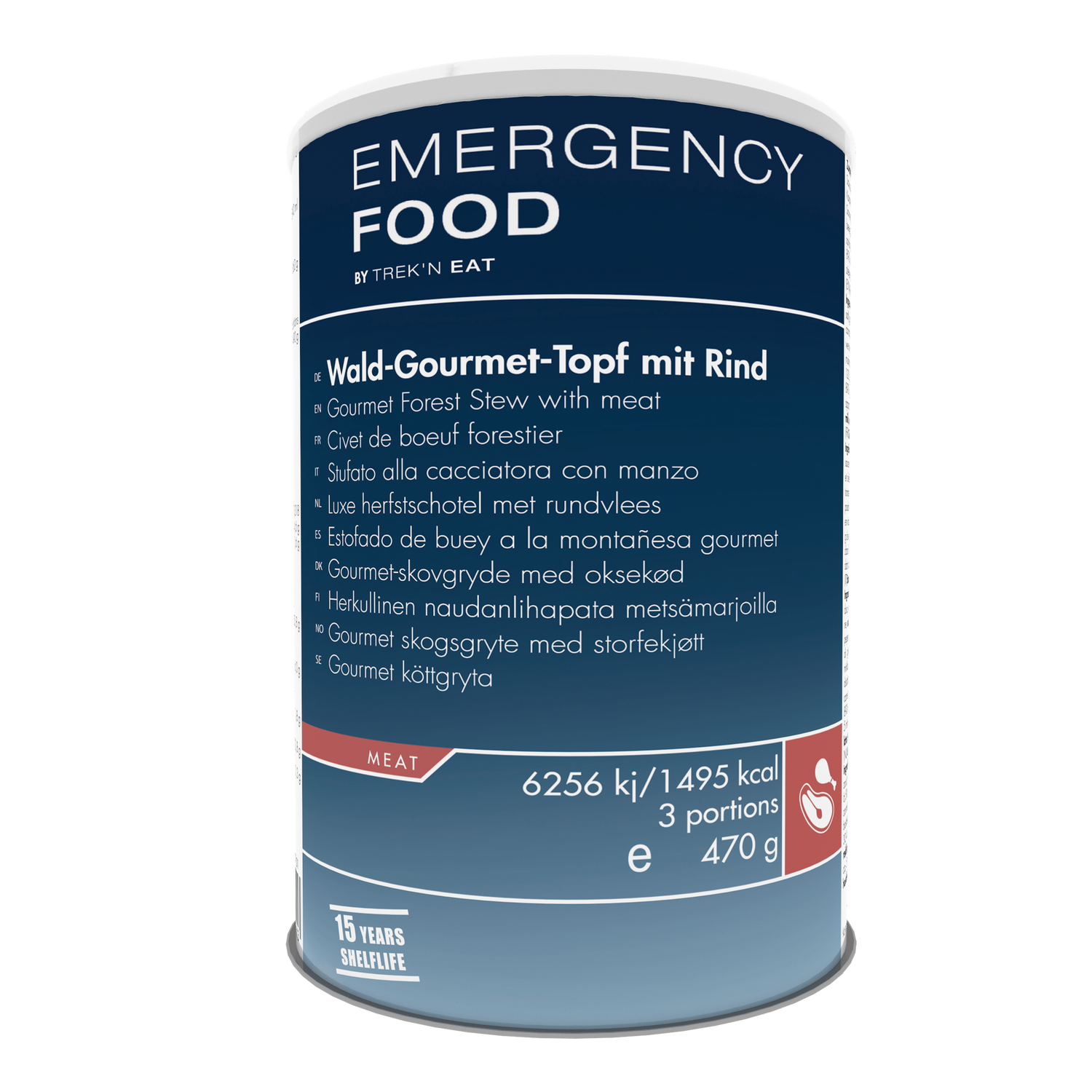 EMERGENCY FOOD Stufato alla cacciatora con manzo