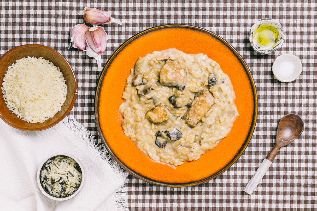 Forestia Risotto al salmone e porcini